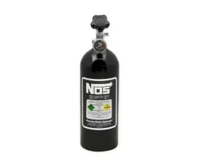 NOS/Nitrous Oxide System BOTTLE, 5 LB., W/SUPER HI-FLO, BLACK