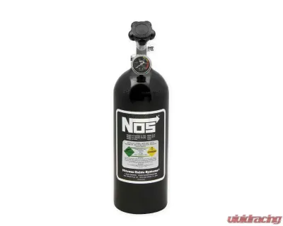 NOS/Nitrous Oxide System BOTTLE, 5 LB., W/SUPER HI-FLO, BLACK - 14730BNOS