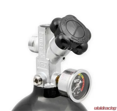 NOS/Nitrous Oxide System BOTTLE, 5 LB., W/SUPER HI-FLO, BLACK - 14730BNOS