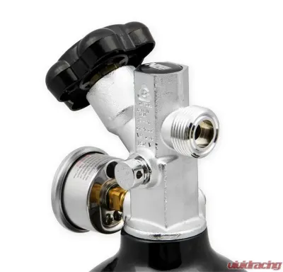 NOS/Nitrous Oxide System BOTTLE, 5 LB., W/SUPER HI-FLO, BLACK - 14730BNOS