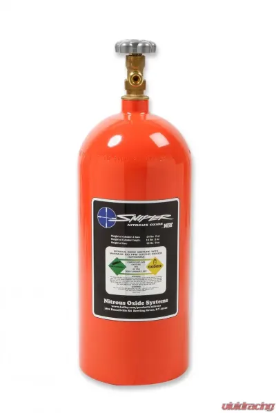 NOS/Nitrous Oxide System 10 LB. BOTTLE - SNIPER ORANGE - 14740NOS