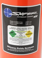NOS/Nitrous Oxide System 10 LB. BOTTLE - SNIPER ORANGE                                     - 14740NOS - Image 3