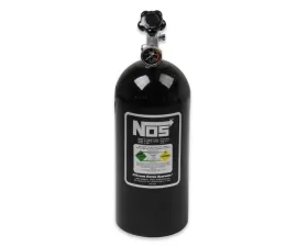 NOS/Nitrous Oxide System BOTTLE, 10 LB., W/SUPER HI-FLO, BLACK