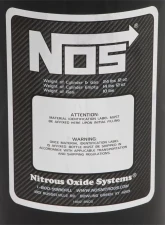 NOS/Nitrous Oxide System BOTTLE, 10 LB., W/SUPER HI-FLO, BLACK                                     - 14745BNOS - Image 5