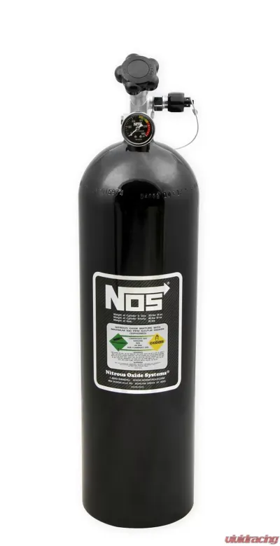 NOS/Nitrous Oxide System 15 LB. BOTTLE W/RACER SAFETY, BLACK - 14750B-ZR1NOS