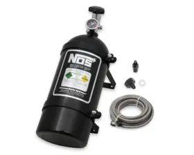 NOS/Nitrous Oxide System BLACK BOTTLE KIT, W/SUPER HI-FLO VALVE