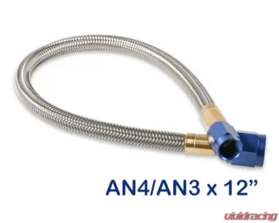NOS/Nitrous Oxide System 4AN-3AN-1FT HOSE, BLUE - 15340NOS