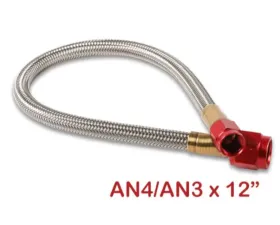 NOS/Nitrous Oxide System 4AN-3AN-1FT HOSE, RED