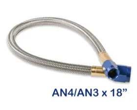 NOS/Nitrous Oxide System 4AN-3AN-18 HOSE, BLUE