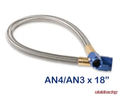NOS/Nitrous Oxide System 4AN-3AN-18 HOSE, BLUE - 15345NOS