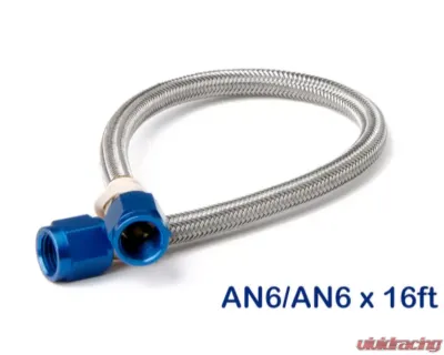 NOS/Nitrous Oxide System 6AN-16 FT. HOSE, BLUE - 15480NOS
