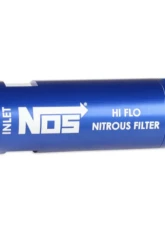 NOS/Nitrous Oxide System 4AN, HI-FLO NITROUS FILTER, BLUE                                     - 15551NOS - Image 7