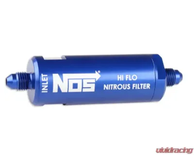 NOS/Nitrous Oxide System 4AN, HI-FLO NITROUS FILTER, BLUE - 15551NOS