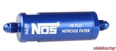 NOS/Nitrous Oxide System 4AN, HI-FLO NITROUS FILTER, BLUE - 15551NOS