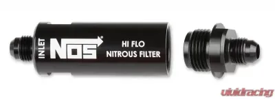 NOS/Nitrous Oxide System 6AN, HI-FLO NITROUS FILTER, BLACK - 15556NOS