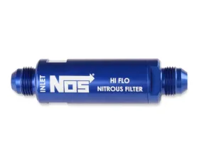 NOS/Nitrous Oxide System 6AN, HI-FLO NITROUS FILTER, BLUE