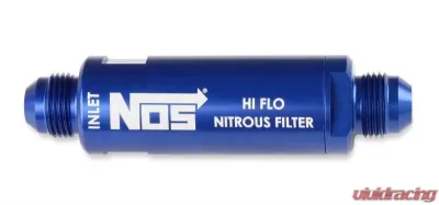 NOS/Nitrous Oxide System 6AN, HI-FLO NITROUS FILTER, BLUE - 15557NOS