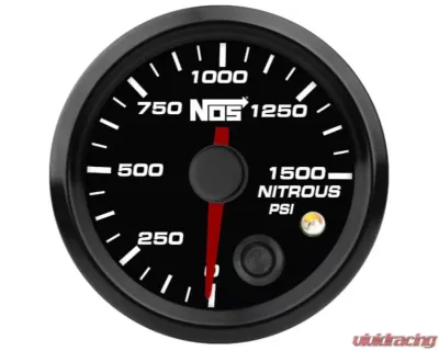 NOS/Nitrous Oxide System 2-1/16 NOS NITROUS PRES GAUGE-BLK - 15939NOS