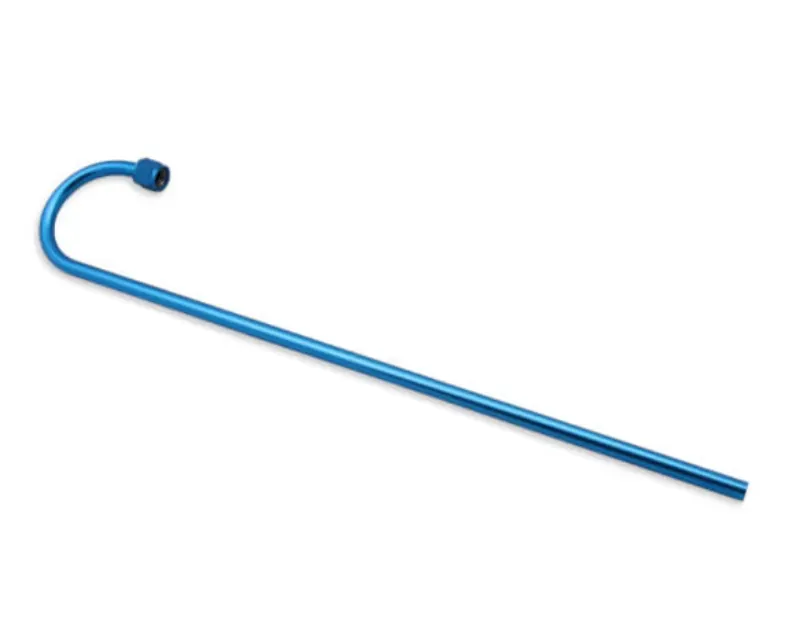 NOS/Nitrous Oxide System BOTTLE BLOW DOWN TUBE, BLUE, 180 DEG - 16163NOS