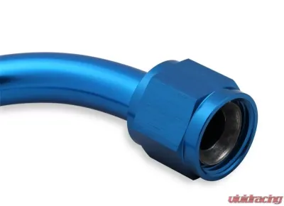 NOS/Nitrous Oxide System BOTTLE BLOW DOWN TUBE, BLUE, 180 DEG - 16163NOS