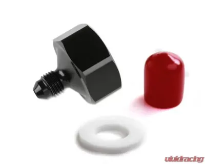 NOS/Nitrous Oxide System 4AN-660 BOTTLE NUT ADAPTER-AL7075-BLACK - 16221NOS