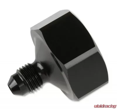 NOS/Nitrous Oxide System 6AN-660 BOTTLE NUT ADAPTER-AL7075-BLACK - 16226NOS