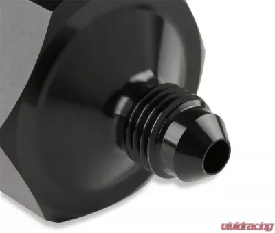 NOS/Nitrous Oxide System 6AN-660 BOTTLE NUT ADAPTER-AL7075-BLACK - 16226NOS