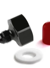 NOS/Nitrous Oxide System 6AN-660 BOTTLE NUT ADAPTER-AL7075-BLACK                                     - 16226NOS - Image 4