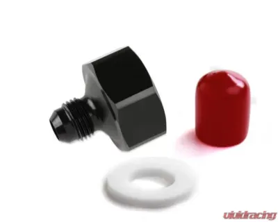 NOS/Nitrous Oxide System 6AN-660 BOTTLE NUT ADAPTER-AL7075-BLACK - 16226NOS