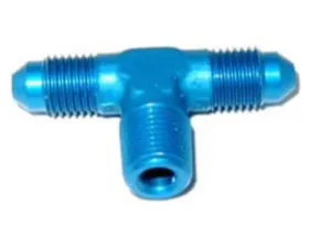 NOS/Nitrous Oxide System FLARE TEE-3AN X 1/8NPT BLUE