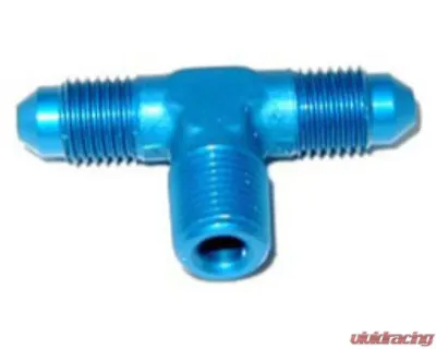 NOS/Nitrous Oxide System FLARE TEE-3AN X 1/8NPT BLUE - 17250NOS