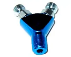 NOS/Nitrous Oxide System FLARE JET Y FITTING(BLUE)