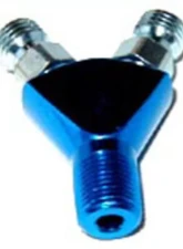 NOS/Nitrous Oxide System FLARE JET Y FITTING(BLUE)                                     - 17255NOS - Image 2