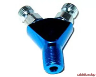 NOS/Nitrous Oxide System FLARE JET Y FITTING(BLUE) - 17255NOS