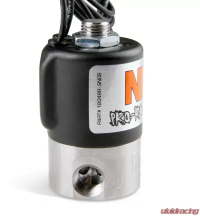 NOS/Nitrous Oxide System PRO RACE SOLENOID N2O - BLACK - 18048RBNOS