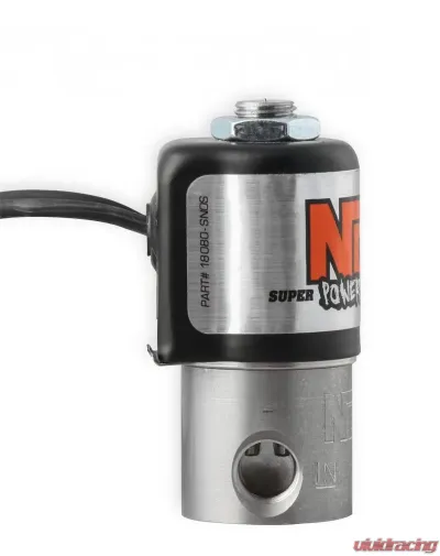 NOS/Nitrous Oxide System POWERSHOT SOLENOID FUEL - BLACK - 18080BNOS