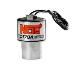 NOS/Nitrous Oxide System NITROUS SOLENOID, TC178, BLACK HOUSING