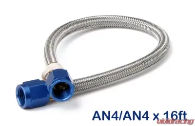 NOS/Nitrous Oxide System 4AN - 16 FT HOSE, BLUE - 15300NOS