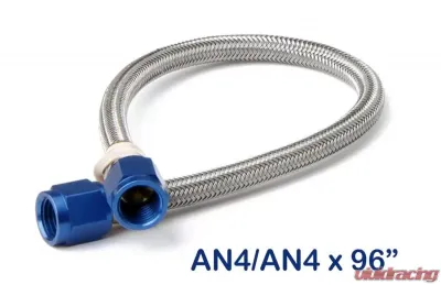 NOS/Nitrous Oxide System 4AN - 8FT HOSE, BLUE - 15270NOS