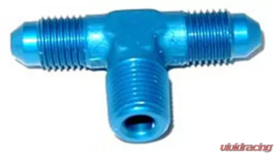 NOS/Nitrous Oxide System FLARE TEE-3AN X 1/8NPT BLUE - 17250NOS