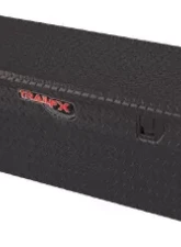 TrailFX Crsovr Deep Sgl Lid Pwdr Ctd Black 16 Gauge Alum 72x19.25x19.5 Cap W/Tray                                     - 111722 - Image 2