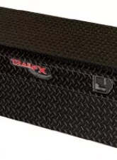 TrailFX Crsovr Angled Sgl Lid Pwdr Ctd Black 16 Gauge Alum 63x19.25x13.5 W/Tray                                     - 120632 - Image 2