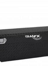 TrailFX Crsovr Angled Sgl Lid Dia Tread Matte Black 16 Gauge Alum 63x19.25x13.5                                     - 120633 - Image 2