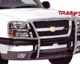 TrailFX Polished Stainless Steel With Brush Guard Without Skid Plate Without Step Plate Ram 2010-2018