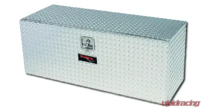 TrailFX Underbody Sgl Lid Dia Tread Bright Pol 16 Gauge Alum 36x17.5x18 6.8 Cubic Ft Cap - 190361