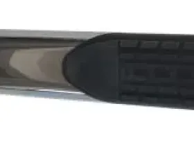 TrailFX 4 Inch Oval Straight Pol Stainless Steel Rocker Panel Mount Ford F-150 2004-2008