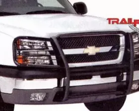 TrailFX Powder Coated Gloss Black Steel W/Brush Guard W/O Skid Plate W/O Step Plate Chevrolet Silverado 1500 2007-2013