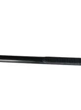 TrailFX 3 Inch Round Bent Powder Coated Black Steel Without End Caps Rocker Panel Mount Ford F-150 2004-2008                                     - 1130301043 - Image 2