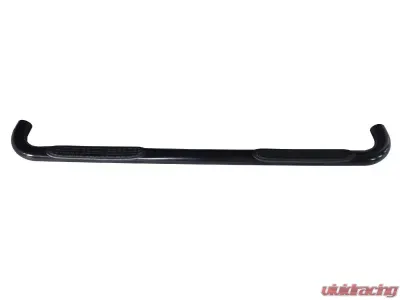 TrailFX 3 Inch Round Bent Powder Coated Black Steel Without End Caps Rocker Panel Mount Ford F-150 2004-2008 - 1130340043