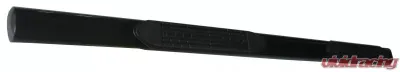 TrailFX 4 Inch Oval Straight Powder Coated Black Mild Steel Rocker Panel Mount Ford F-150 2004-2008 - 2930314043